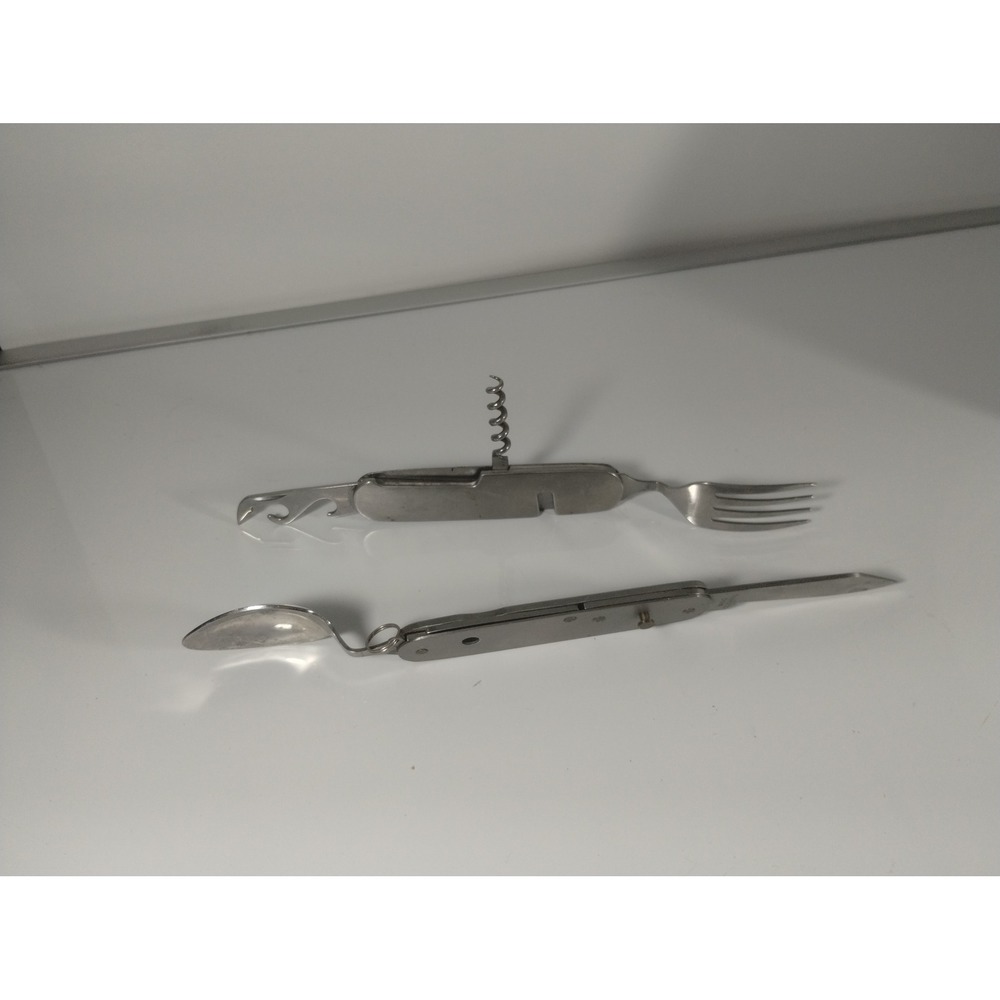 Winchester camping utensil mess tool spoon fork knife corkscrew can opener - Picture 8 of 9